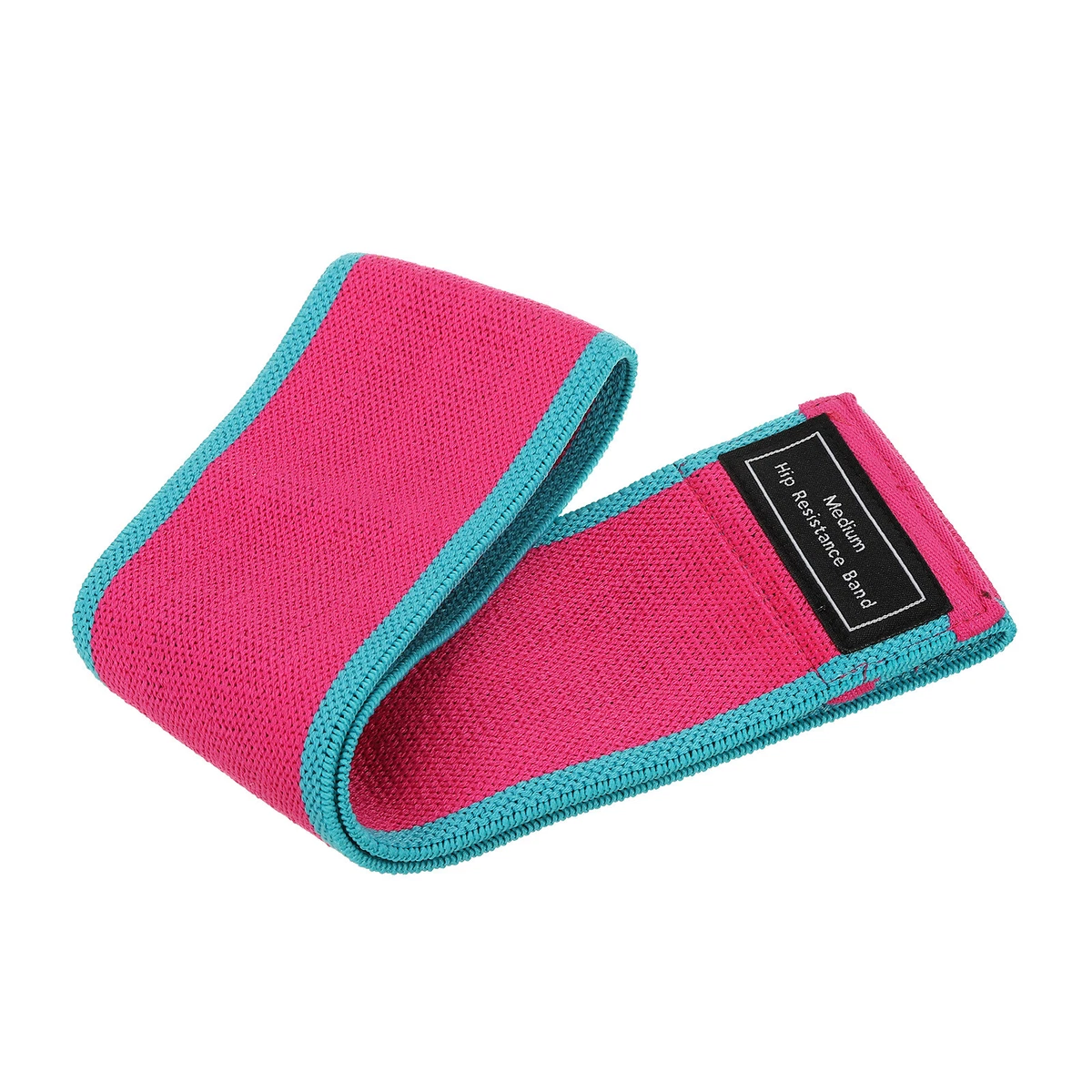 Hip Resistance Bands Medium 90 LBS Towel Bands for Beach Chairs Rose Red