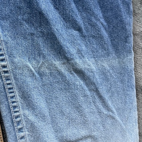 Vintage 90's Guess Jeans Womens 29 Blue Ombré Cropped Capri Raw Y2K USA 1981 - Picture 11 of 13