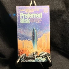 Preferred Risk by Frederik Pohl & Lester del Rey (1980 1st Ed. PB) - VG