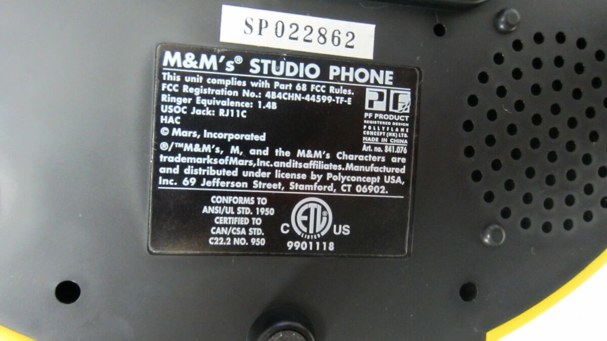 M&M's SP022862 Candy Characters Vintage Telephone Studio M&M's SP022862 Candy Characters Vintage Telephone Studio