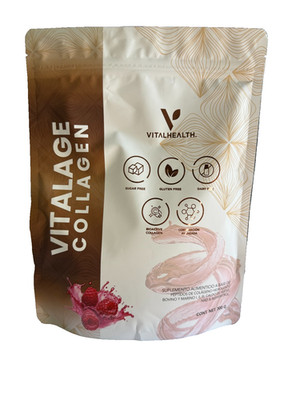 Vital health VITALAGE COLLAGEN Dietary Supplement Powdered Raspberry Flavored