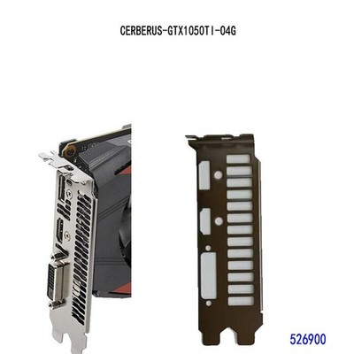 Cerberus-GTX1050TI-O4G FOR IO I/O Back Plate BackPlate #lk