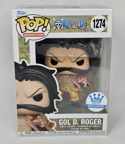 Funko Exclusive Pop Gol D Roger #1274 One Piece Animation Vinyl