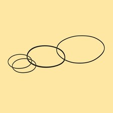 Juego de correas para Panasonic SC-AK 17 Tape Deck Compact System  			