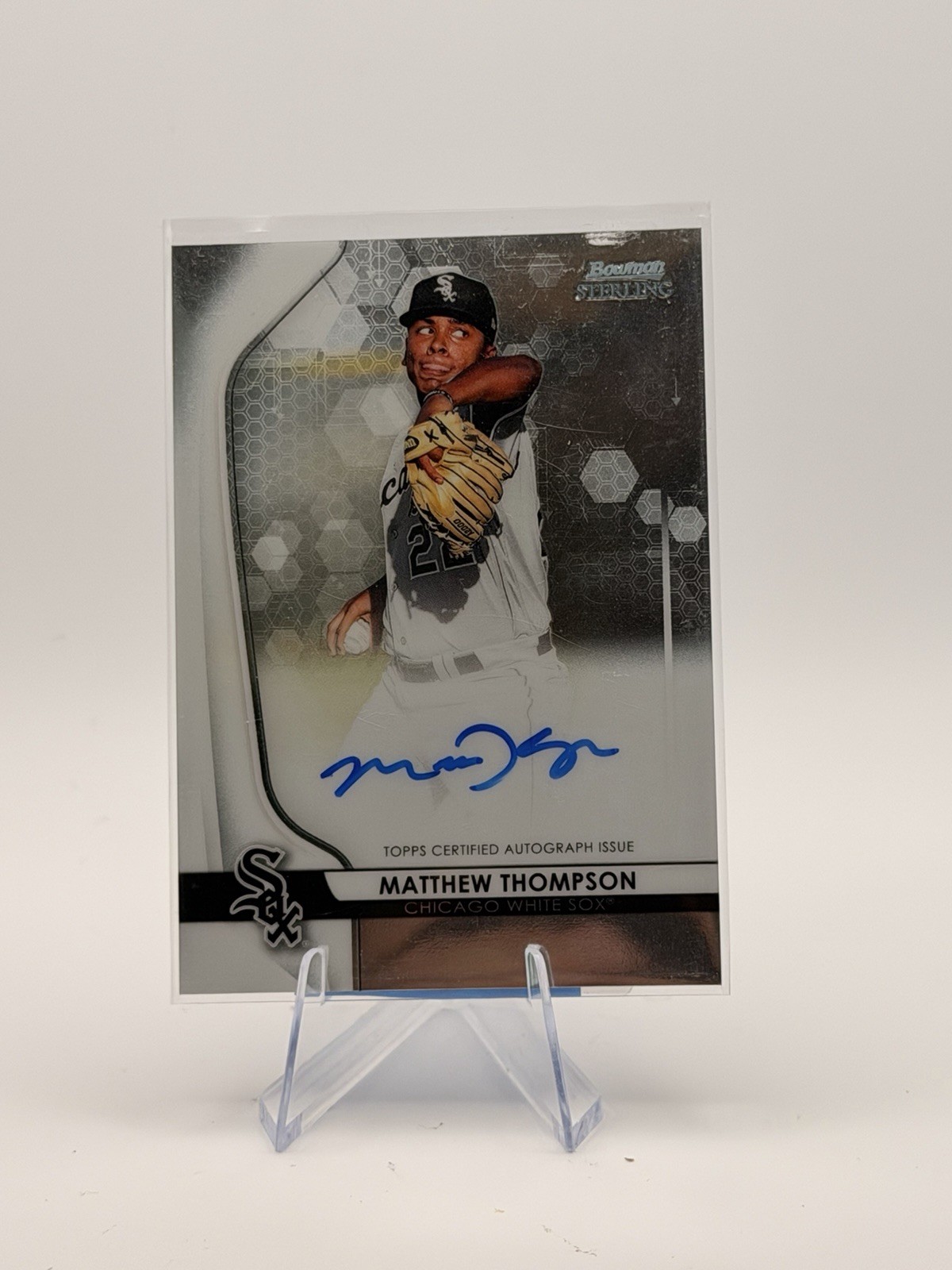 2020 Bowman Sterling - Prospect Autographs Matt Thompson #BSPA-MT (AU, RC)