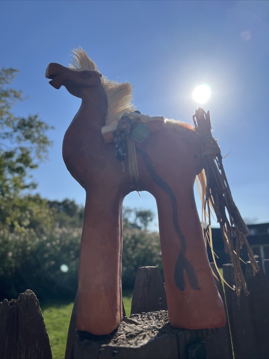 Susan M Harvey Medicine Horse Signed 1993 Great Horse | eBay