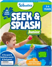 Pool Toys – Seek & Splash, Preschool Search & Find Water Game, Swimming Pool & B
