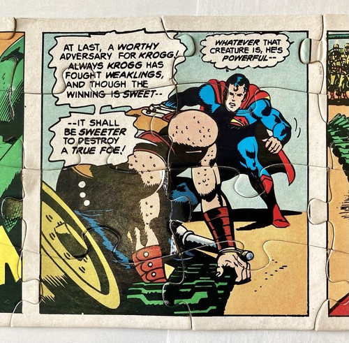 Vintage DC Comics Superman O So Long 3 Fuß Puzzle 72 Stück Puzzle vollständig 1978 - Bild 6 von 24