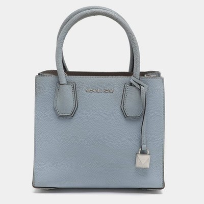 Michael Kors Tasche Mercer Small Hellblau Leder
