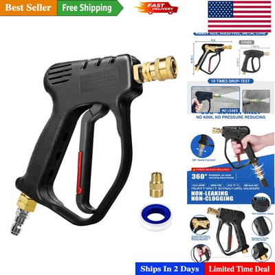 #ad #ad High Power 4000 PSI Foam Gun Lightweight Ergonomic Pressure Washer Tool $37.59