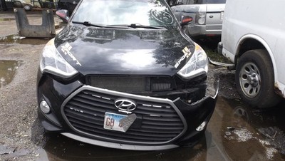 Passenger Sun Visor Without Illumination Glass Roof Fits 16-17 VELOSTER 1807136