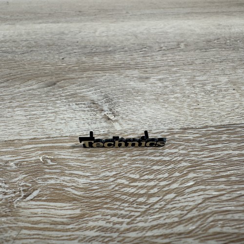 Technics SL-QD33 Logo Emblem Badge Plate 