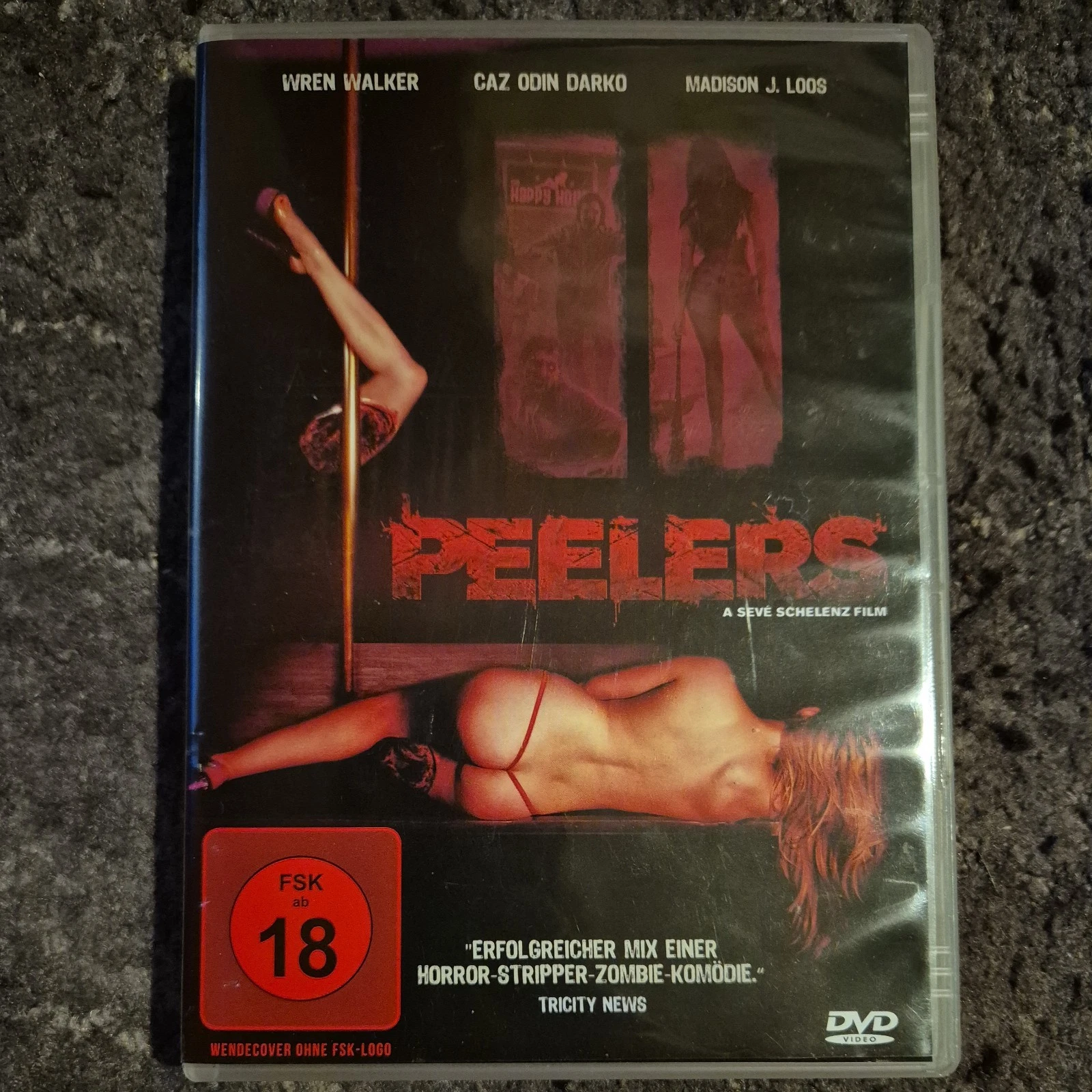 Peelers (DVD 2016) OOP HORROR Zombie Cult Classic