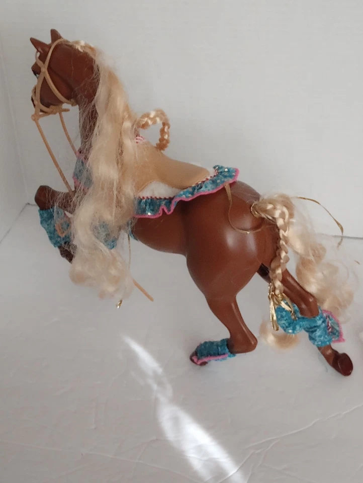 1991 Vintage Mattel Barbie Star Stepper Horse #2575 Box DressUp Style Mane Tail - Image 4 of 4