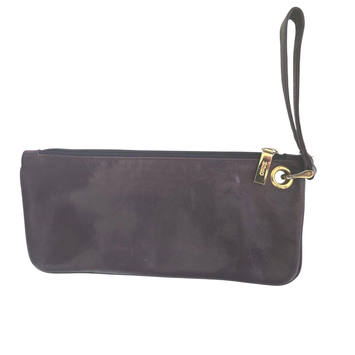 Hobo International Gold Leather Exterior Bags & Handbags for  display picture 1