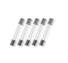 5 Pack of Optifuse FSA-3.5A AGC-3.5 3.5A 250V Fast Acting (Fast Blow) Glass Fuse