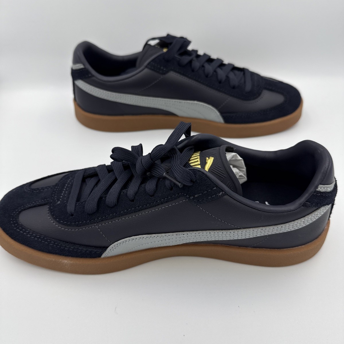 Puma Club II Era New Navy Cool-Mid Gray-Gum Sneaker Men's 9