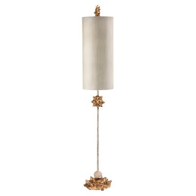 Lucas + McKearn Lighting Collection TA1024 Nettle Table Lamp Gold Leaf With Gold