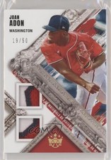 2022 Panini Diamond Kings DK Materials Holo Gold 19/50 Joan Adon #DKM-JA 0c2