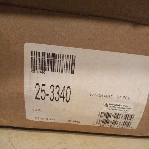 I15 2005-2014 Polaris Ranger KOLPIN Winch Mount Kit 25-3340 New in Box