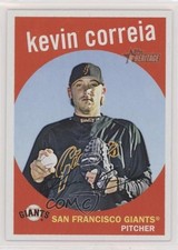 2008 Topps Heritage High Number Kevin Correia #698 8ju