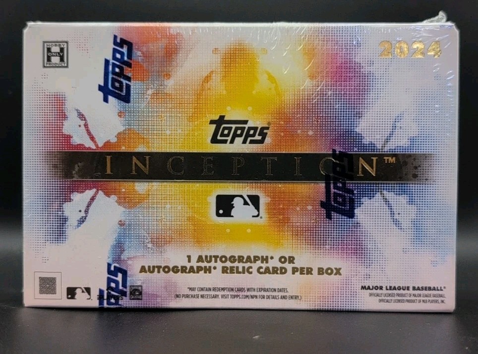 2024 TOPPS INCEPTION HOBBY BOX (1 AUTO/7 Cards) MLB Baseball