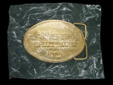 UE15137 NOS VINTAGE 1986  AUSTIN DISTRIBUTING AND MANUFACTURING CORP  BUCKLE