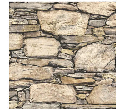 NuWallpaper Hadrian Stone Wall Vinyl Peel & Stick Wallpaper Roll (30.75 Sqft.)
