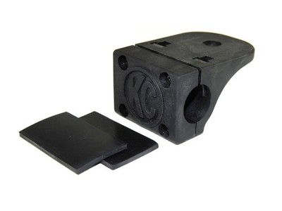 KC HiLiTES Bracket Single Tube Clamp Light Mount Rubber Shims 0.75'' 1.0''