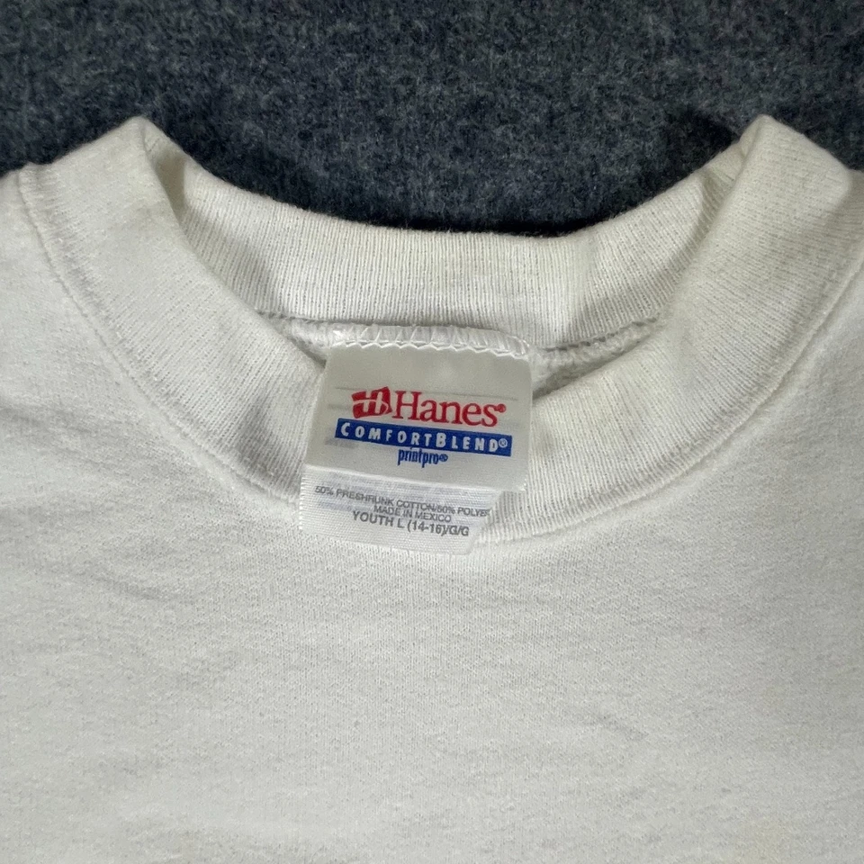 Sudadera Star Wars Niños Grande Blanca Darth Vader Luke Sky Walker 2006 Manchas Foto 2 de 4