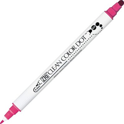 KURETAKE ZIG CORPORATION Pink Zig Clean Color DOT