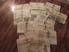 FASCISMO SUPER LOTTO QUOTIDIANI VENTENNIO LA TRIBUNA RESTO DEL CARLINO