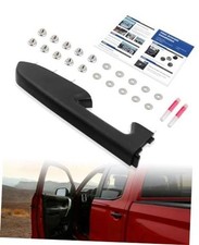 Drive Side Door Armrest Repair Kit with Release Handle for Driver Side Black
