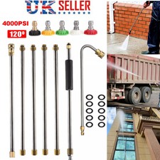 Gutter Cleaning Tool Extension Wand Lance Pressure Washer Roof Cleaner 4000PSI.