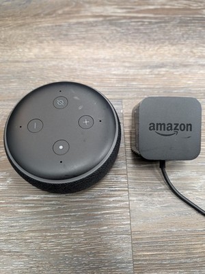 Amazon Echo Dot 3rd Gen Smart Speaker Alexa Charcoal