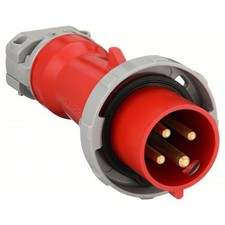NEW Hubbell HBL430P7W Pin And Sleeve Plug Connector