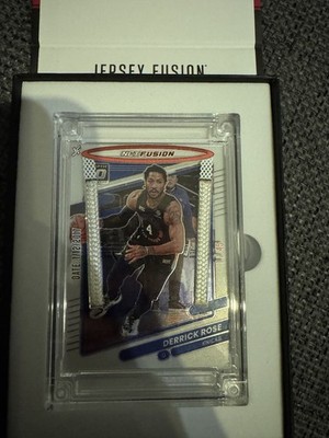 2025 JF Net Fusion Derrick Rose Gamed Used Net 12.01.2017 (NYK vs CHI)  1/45 