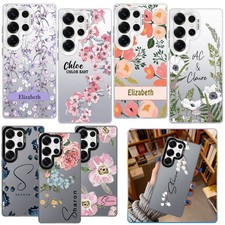Customized Gorgeous Flower Phone Case Cover For Samsung Galaxy S25 Ultra S23 S22