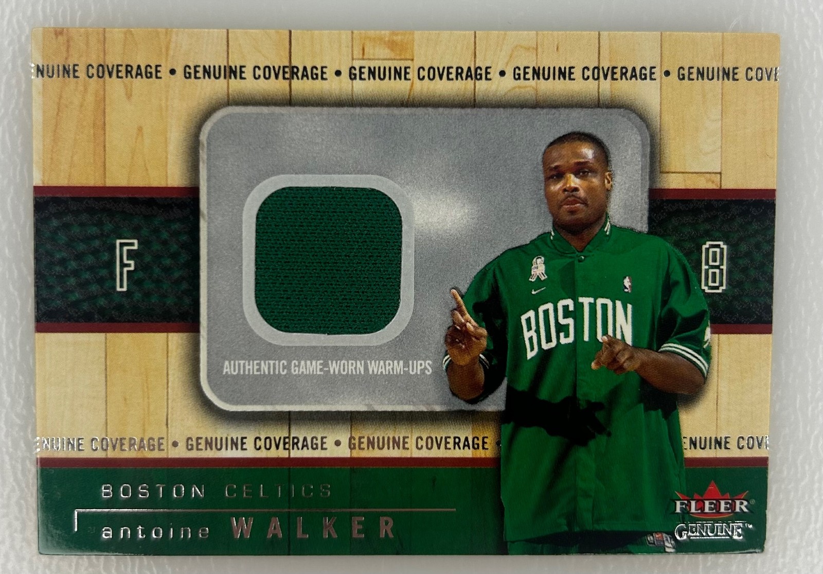 2002-03 Fleer Genuine #NNO Antoine Walker Coverage