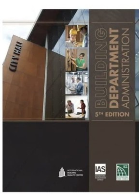 Building Department Administration, (Hardcover 5th edition)