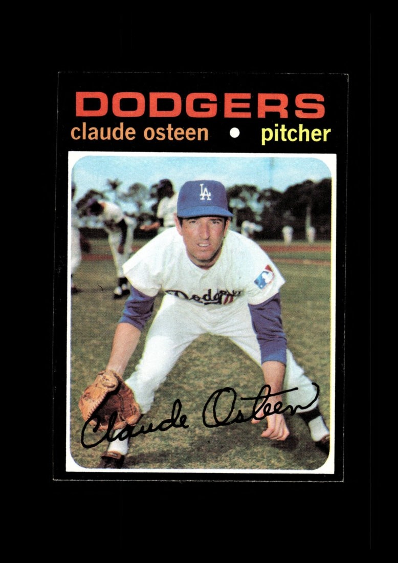 1971 Topps Set-Break # 10 Claude Osteen NR-MINT *GMCARDS*