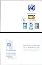 1962 Dag Hammarskjold 4c Sc 1203-40 FDC folio with United Nations etc