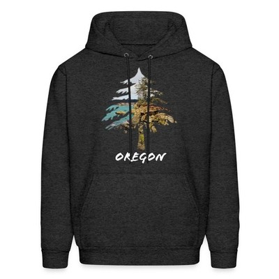 Oregon Coast Tree Men's Hoodie