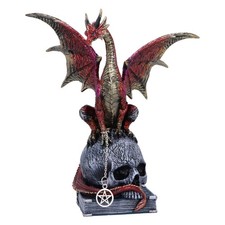 Nemesis Now Fate of the World Figurine 23cm, Resin, Red/Gold,
