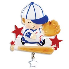 Lil Slugger Personalized Christmas Tree Ornament