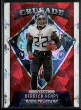 2021 Panini Rookies & Stars #CR-6 Derrick Henry Crusade Red Ice