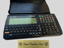 SHARP Pocket Computer PC-G850VS Function Calculator Operation confirmed Japan