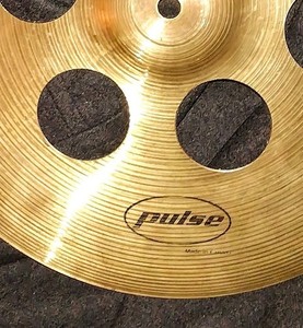 Pulse Hi-hat Bottom 14" Cymbal Drums VTG Crash Made in Canada Brass Ride Rare 