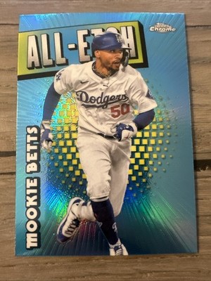 2025 Topps Chrome Logofractor Edition - All-Etch Mookie Betts #CAE-9