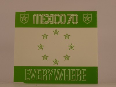 MEXICO 70 EVERYWHERE (L24) 3 Track CD Single along with Picture Sleeve INERTIAL 